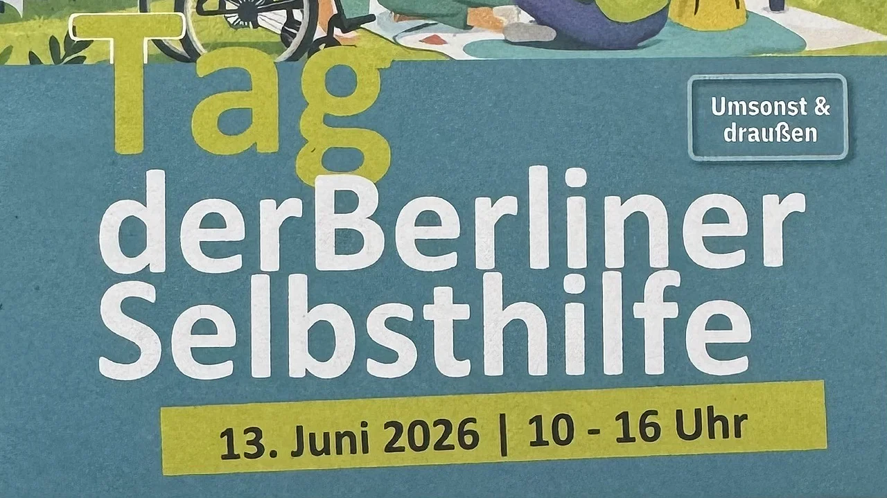 Der Flyer zum "Tag der Berliner Selbsthilfe"