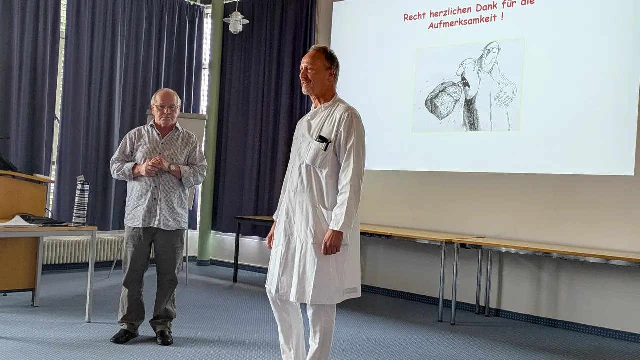 Ralf Lissel und PD Dr. Michael Halank