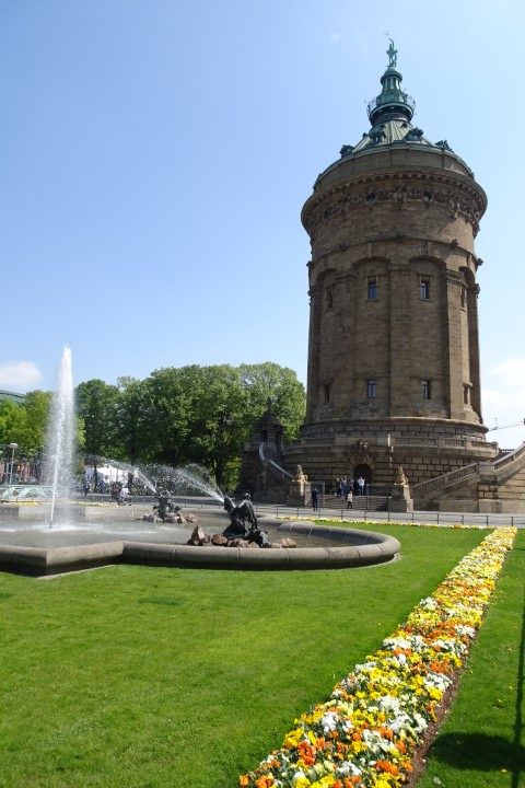 Der Wasserturm – Wahrzeichen Mannheims